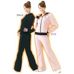 ダイエットスーツ 脚長リバーシブル サウナ スウェット （ウエストラッピング付き） M-L
