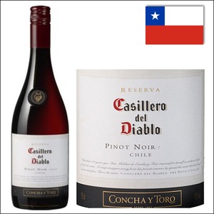【チリ産　赤ワイン】コンチャ・イ・トロ　カッシェロ・デル・ディアブロ　ピノ・ノワール 750ml 