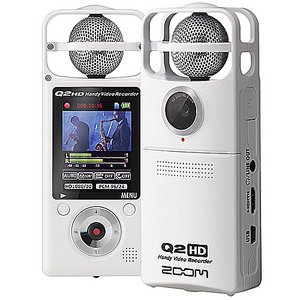 ZOOM ズーム Q2HD/W ハンディ・ビデオ・レコーダー