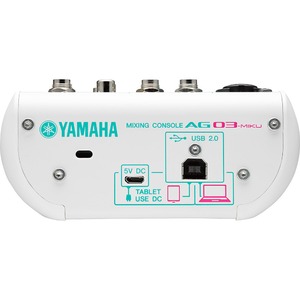 YAMAHA ヤマハ　AG03-MIKU ウェブキャスティングミキサー　初音ミクコラボモデル