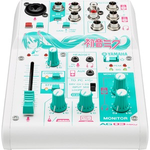 YAMAHA ヤマハ　AG03-MIKU ウェブキャスティングミキサー　初音ミクコラボモデル