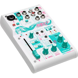 YAMAHA ヤマハ　AG03-MIKU ウェブキャスティングミキサー　初音ミクコラボモデル