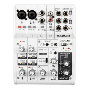 YAMAHA ヤマハ　AG06 ウェブキャスティングミキサー 
