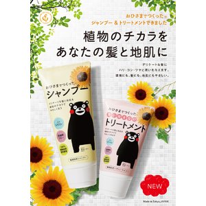 くまモンパッケージの「ノンシリコン洗い流さないトリートメント」120g