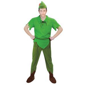 RUBIE'S(ルービーズ) DISNEY(ディズニー) コスプレ ピーターパンシリーズ Adult Peter Pan(ピーター・パン) Stdサイズ