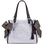 JUICY COUTURE（ジューシークチュール） Pretty Day Velour Ms. Daydreamer Bagハンドバッグ Heather Cozy