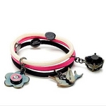 JUICY COUTURE（ジューシークチュール） 3 Charm Elastics ヘアゴム Blackの詳細ページへ
