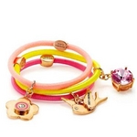 JUICY COUTURE（ジューシークチュール） 3 Charm Elastics ヘアゴム Passion Fruitの詳細ページへ