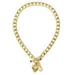 JUICY COUTURE（ジューシークチュール） Gold Starter Necklace ネックレス