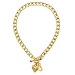 JUICY COUTURE(ジューシークチュール) Gold Starter Necklace ネックレス