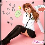 コスプレ 2012年新作 白ブレザーのキュート女子高生制服 コスチューム／z909／衣装