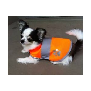 DOG SAFETY VEST（ドッグ セーフティーベスト） 蛍光オレンジ XS