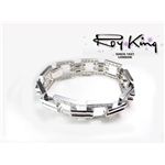 RoyKing（ロイキング） ブレスレット シルバー925 1010-BL-04 6.75インチの詳細ページへ