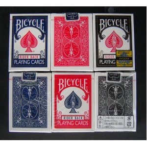 【トランプ】BICYCLE（バイスクル） ライダーバック ポーカーサイズ 【レッド】
