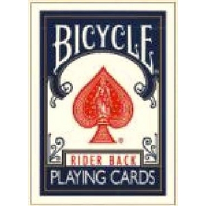 【トランプ】BICYCLE（バイスクル） ライダーバック ポーカーサイズ 【ブルー】