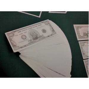 ゲーム用ドル札（仮想紙幣）１００＄