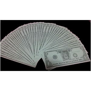 ゲーム用ドル札（仮想紙幣）１０＄