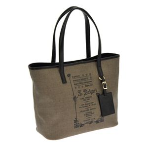 BVLGARI(ブルガリ) 31981 BLACK 手提げバッグ(キャンバストート)