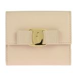 Salvatore Ferragamo(フェラガモ) A926 CALF/NEW BIS/M.ROSE ダブルホック財布
