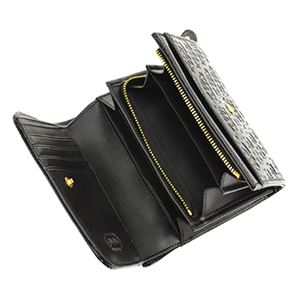 FOLLI FOLLIE （フォリフォリ） WA0L026SK／BLK 二つ折り財布