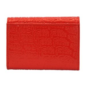 FOLLI FOLLIE （フォリフォリ） WA0L026SR／RED 二つ折り財布