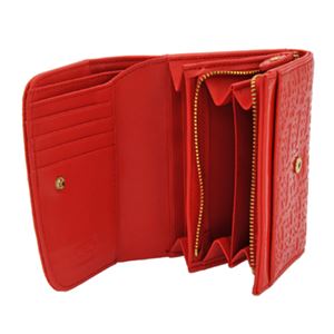 FOLLI FOLLIE （フォリフォリ） WA0L026SR／RED 二つ折り財布