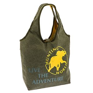 HUNTING WORLD (�n���e�B���O���[���h) 7337-C16 BORNEO/GRN/YEL ��񂰃o�b�O