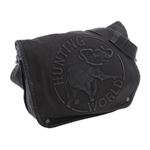 HUNTING WORLD (�n���e�B���O���[���h) D-BL-S/M-131 DENIM TOTE/BLK �V�����_�[�o�b�O