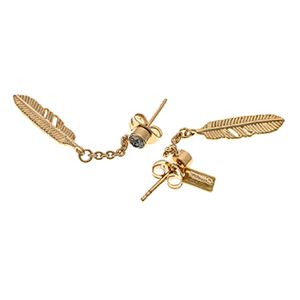 Coach （コーチ） 90460／GD／BK／E ピアス