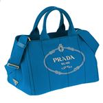 Prada �i�v���_�j 1BG642 CANAPA�^AZZURRO ��񂰃o�b�O
