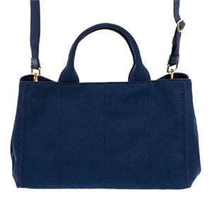 Prada (プラダ) 1BG642 CANAPA/BLUETTE 手提げバッグ