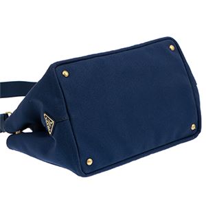 Prada (プラダ) 1BG642 CANAPA/BLUETTE 手提げバッグ