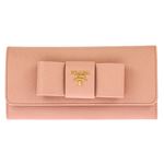 Prada (プラダ) 1MH132 S/FIOCCO/ORCHIDEA 長財布