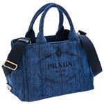 Prada (�v���_) 1BG439 DENIM/BLEU ��񂰃o�b�O 