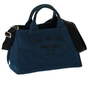 Prada (�v���_) 1BG642 CANAPA/NAVY ��񂰃o�b�O 