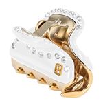 ALEXANDRE DE PARIS ICC45-14339-06/WHT ヘアーアクセ