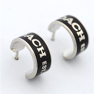 Coach （コーチ） 95374／SV／BK／E ピアス