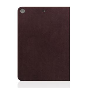 【iPad mini 3 / iPad mini 2 / iPad mini】SLG Design D5 Calf Skin Leather Diary（カーフスキンレザーダイアリー）フィルム1枚入り スタンド機能付 自動オン/オフ機能付 カードポケット（Skin brown）