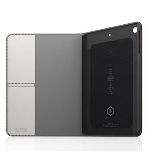 【iPad mini 3 / iPad mini 2 / iPad mini】SLG Design D5 Calf Skin Leather Diary（カーフスキンレザーダイアリー）フィルム1枚入り スタンド機能付 自動オン/オフ機能付 カードポケット（Skin brown）