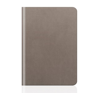 【iPad mini 3 / iPad mini 2 / iPad mini】SLG Design D5 Calf Skin Leather Diary（カーフスキンレザーダイアリー）フィルム1枚入り スタンド機能付 自動オン/オフ機能付 カードポケット（Skin beige）