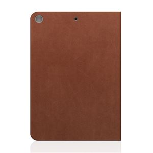 【iPad Air ケース】SLG Design D5 Calf Skin Leather Diary（カーフスキンレザーダイアリー）フィルム1枚入り スタンド機能付 自動オン/オフ機能付 カードポケット（Tanbrown）
