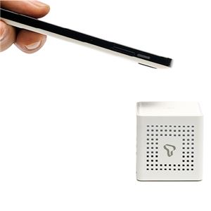 【SK】スマホ用 Bluetooth対応小型スピーカー Smart Speaker（スマートスピーカー） bluetooth スピーカー bluetooth スピカ ワイヤレス NFC 携帯スピーカー パワフル スマートフォン対応 （White）