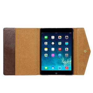 【iPad Air】ZENUS Prestige Envelope Folio（プレステージエンベロープフォリオ）スタンド機能付 本革 ハイブリッド（sandbeige）