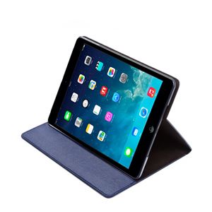 【iPad Air】ZENUS Masstige Metallic Diary スタンド機能付（navy）