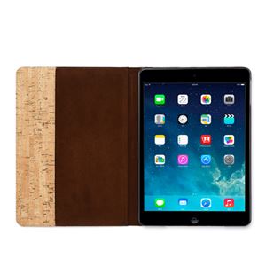 【iPad Air】ZENUS Masstige A-Cork Diary（マステージ エーコルクダイアリー）スタンド機能付 イタリアン合成皮革 ハイブリッド（orange）