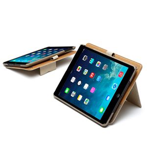 【iPad Air】ZENUS Masstige E-Note Diary（マステージイーノートダイアリー）スタンド機能付 イタリアン合成皮革（camel）