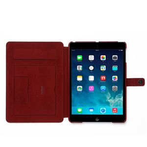 【iPad Air】ZENUS Masstige Neo Classic Diary スタンド機能付 イタリアン合成皮革（winered）
