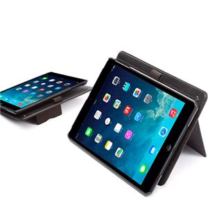 【iPad Air】ZENUS Masstige Neo Classic Diary スタンド機能付 イタリアン合成皮革（dark grey）