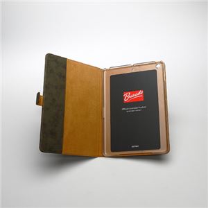 【iPad Air】ZENUS Rolling Stones All Over Tongue Cloud Diary（ローリングストーンズ オールオーバータン クラウドダイアリー） ハイブリッド 自動オン・オフ機能付 スタンド機能 マグネット留具（Cloud khaki）