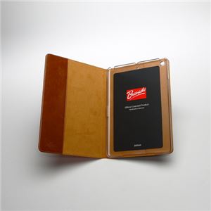 【iPad mini 3 / iPad mini 2 / iPad mini】ZENUS Rolling Stones Classic Tongue Cambridge Diary （ローリングストーンズ クラシックタン ケンブリッジダイアリー） ハイブリッド 自動オン・オフ機能付 スタンド機能 ボタンなし（Cambridge orange）